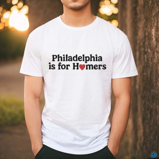 Alec Bohm Philadelphia Is For Homers Shirt