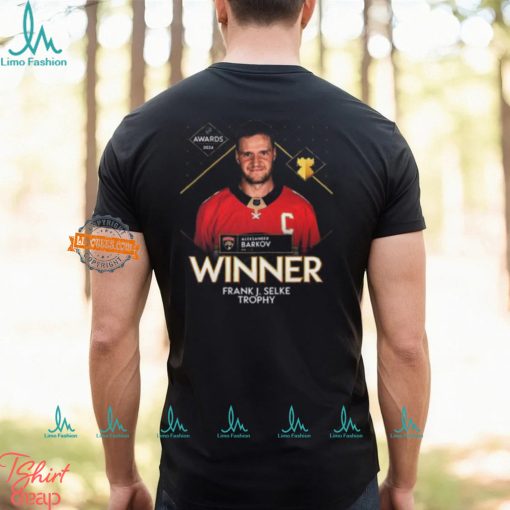 Aleksander Barkov Florida Panthers Is The Winner Of The Frank J Selke Trophy NHL Awards 2024 Unisex T Shirt