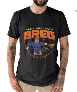 Alex Bregman Houston Astros Breg signature shirt