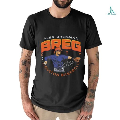 Alex Bregman Houston Astros Breg signature shirt