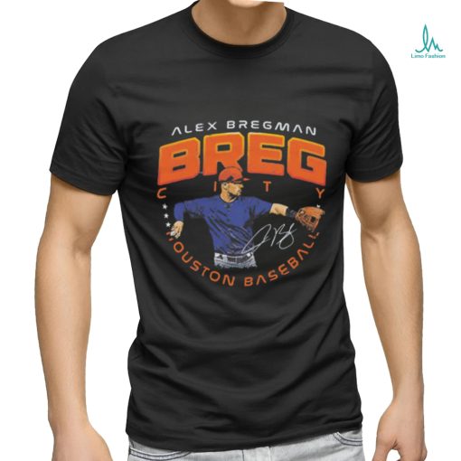 Alex Bregman Houston Astros Breg signature shirt