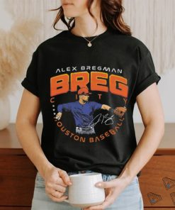 Alex Bregman Houston Astros Breg signature shirt