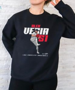 Alex Vesia #51 Player Los Angeles Baseball Shirt