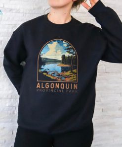 Algonquin Provincial Park Canada Vintage Emblem T Shirt