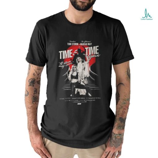 All Elite Wrestling Toni Storm & Mariah May   Time & Time Again Shirt