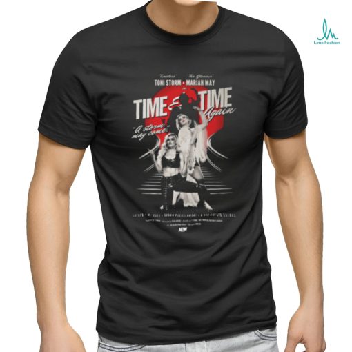 All Elite Wrestling Toni Storm & Mariah May   Time & Time Again Shirt