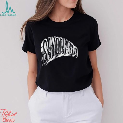 Álvaro Díaz Sayonara Metallic Logo Shirt