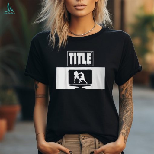Amazing Title Boxing T Shirt