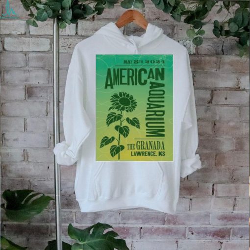 American Aquarium May 8th 2024 Lawrence KS Poster Shirt