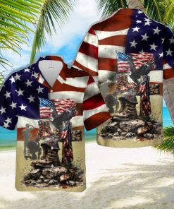 American Flag Memorial Day Hawaiian Shirt