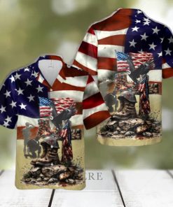 American Flag Memorial Day Hawaiian Shirt