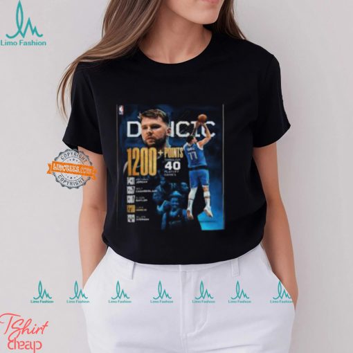 An All Time Start To Playoff Career Of Luka Doncic Dallas Mavericks Classic T Shirt