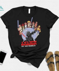 Anakin vs The Rebels Star Wars style of Scott Pilgrim vs The World shirt