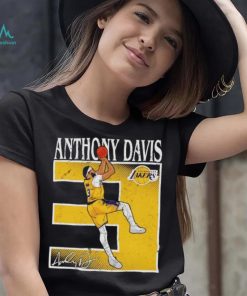 Anthony Davis Los Angeles Lakers number 3 signature shirt