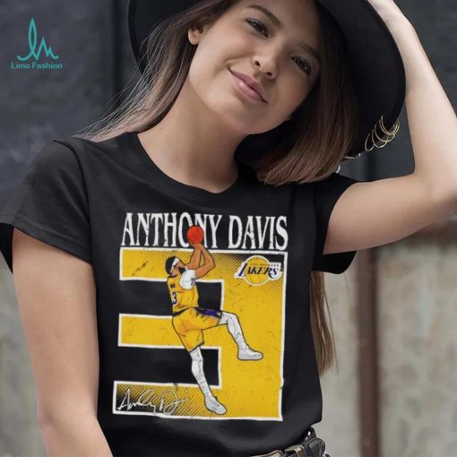 Anthony Davis Los Angeles Lakers number 3 signature shirt