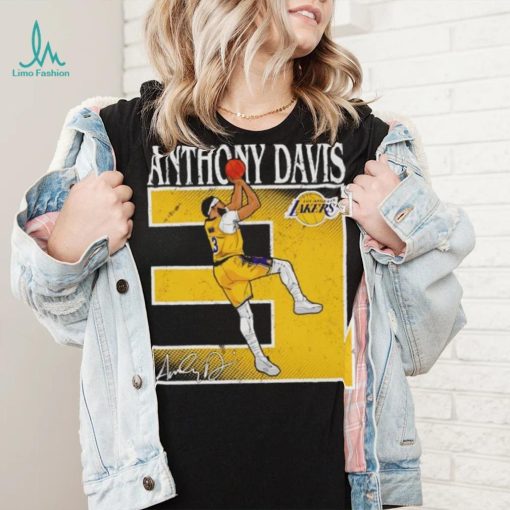 Anthony Davis Los Angeles Lakers number 3 signature shirt
