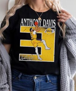 Anthony Davis Los Angeles Lakers number 3 signature shirt