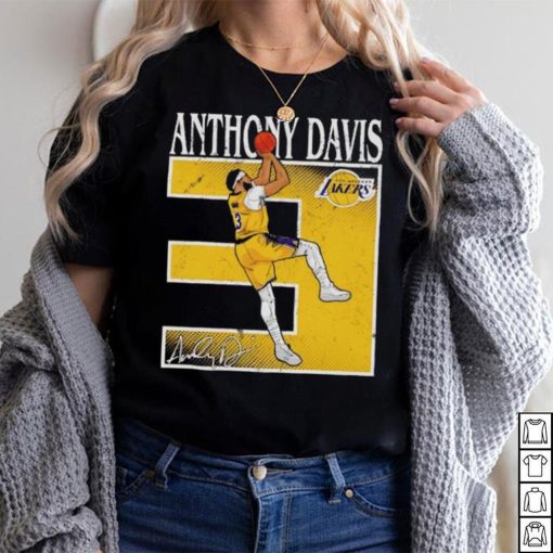 Anthony Davis Los Angeles Lakers number 3 signature shirt