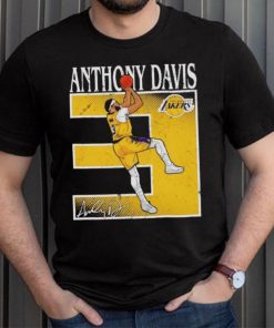 Anthony Davis Los Angeles Lakers number 3 signature shirt