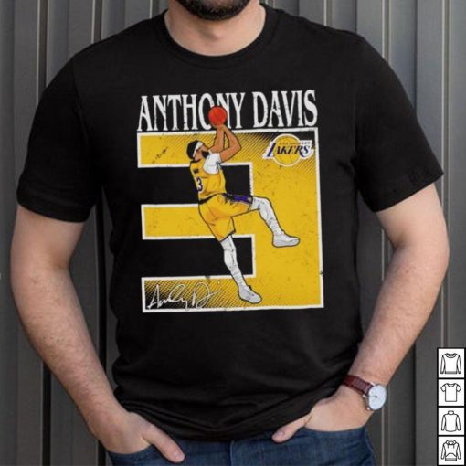 Anthony Davis Los Angeles Lakers number 3 signature shirt