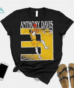Anthony Davis Los Angeles Lakers number 3 signature shirt