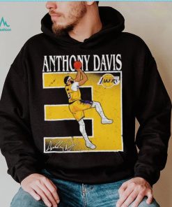 Anthony Davis Los Angeles Lakers number 3 signature shirt