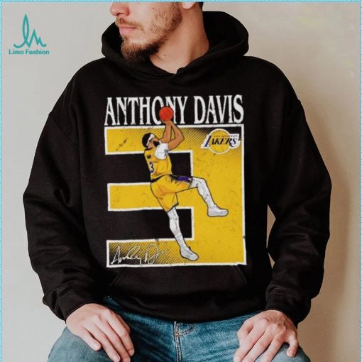 Anthony Davis Los Angeles Lakers number 3 signature shirt