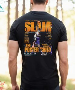 Anthony Edwards Cover Iconic Dunk Immortalized On The Cover Of SLAM 249 Orange The Metal Editions Vintage T Shirt