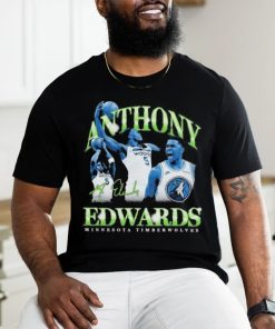 Anthony Edwards Minnesota Timberwolves Retro ’90s Signature Shirt