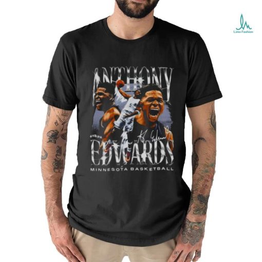 Anthony Edwards Minnesota Vintage Signature shirt