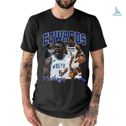 Anthony Edwards Timberwolves Highlights Graphic T shirt