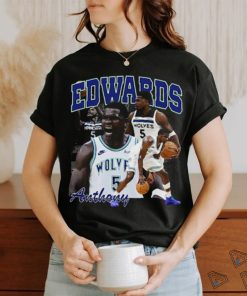 Anthony Edwards Timberwolves Highlights Graphic T shirt