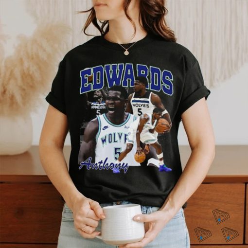 Anthony Edwards Timberwolves Highlights Graphic T shirt