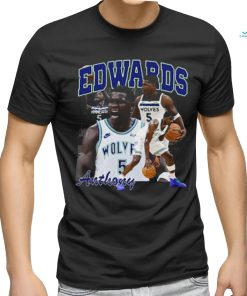 Anthony Edwards Timberwolves Highlights Graphic T shirt