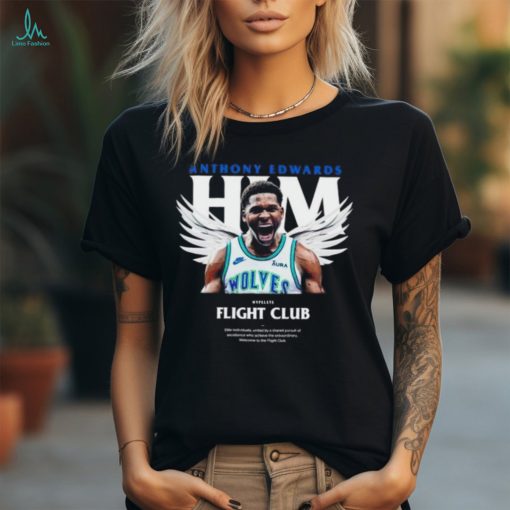 Anthony Edwards flight club shirt