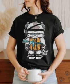 Appa with gun Yip Yip shirt