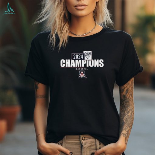 Arizona Wildcats 2024 Pac 12 Baseball Regular Season Champions T Shirt