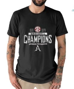 Arkansas Razorbacks 2024 SEC Baseball Champions Shirt