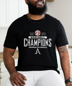 Arkansas Razorbacks 2024 SEC Baseball Champions Shirt