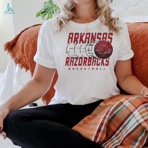 Arkansas Razorbacks Basketball 2023 2024 White shirt