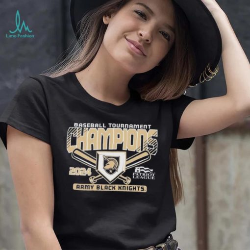 Army Black Knights 2024 Patriot League Baseball Conference Tournament Champions Shirt