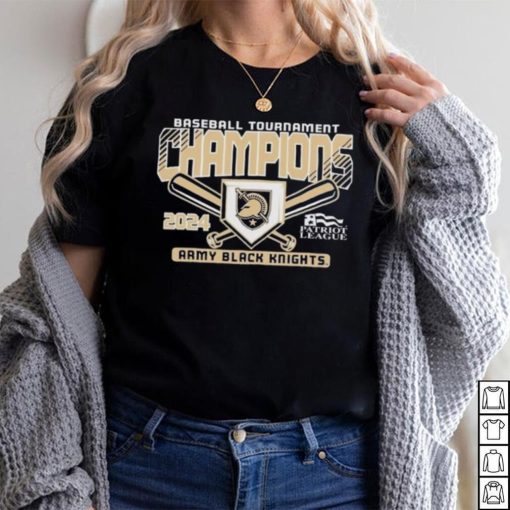 Army Black Knights 2024 Patriot League Baseball Conference Tournament Champions Shirt