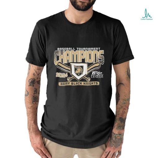 Army Black Knights Blue 84 Unisex 2024 Patriot League Baseball Conference Tournament Champions T Shirt