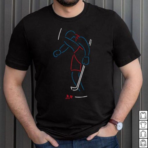 Artemi Panarin Neon Leg Kick Shirt