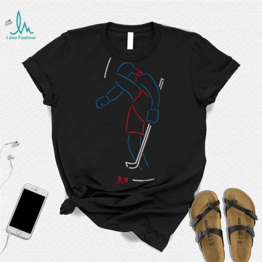 Artemi Panarin Neon Leg Kick Shirt