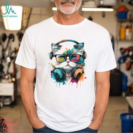 Artistic Dj Kitty T shirt