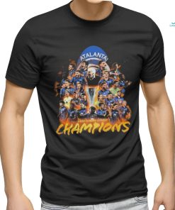 Atalanta Football Club Uefa Europa League Champions 2024 T Shirt