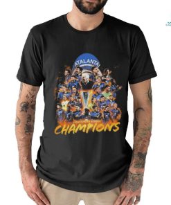 Atalanta Football Club Uefa Europa League Champions 2024 T Shirt