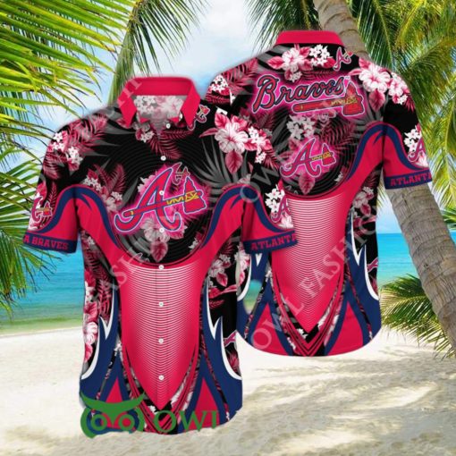 Atlanta Braves MLB Hawaiian Shirt Surfing Summer Vibe Aloha Shirt