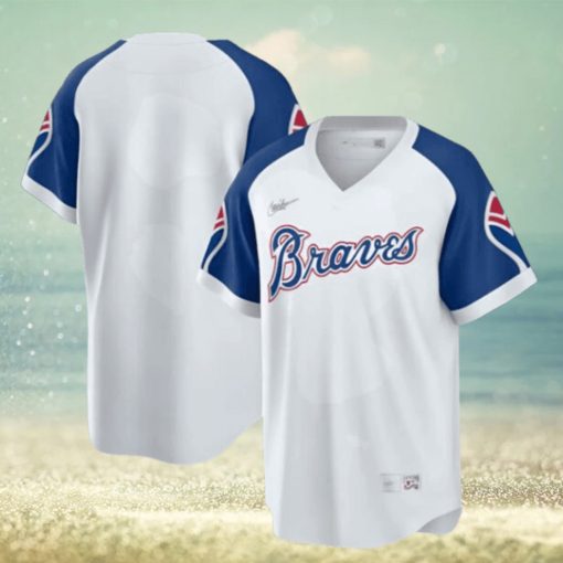 Atlanta Braves Nike Cooperstown 1974 Jersey Mens